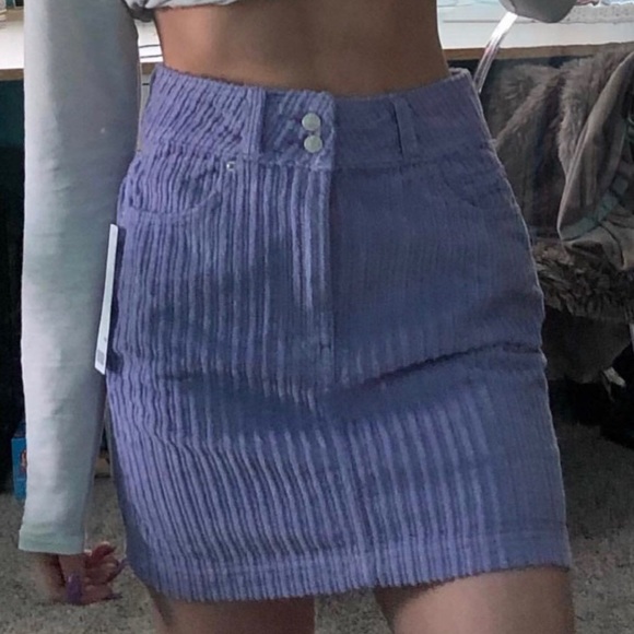 Urban Outfitters Dresses & Skirts - Urban Outfitters Purple Corduroy Skirt